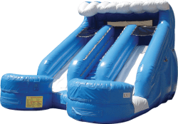 Blue Wave Double Lane Slide (Dry)